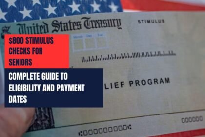 $800 Stimulus Checks for Seniors