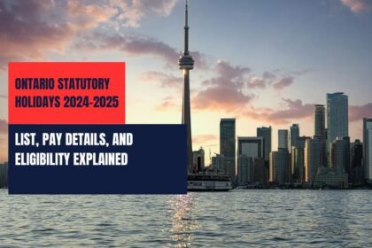 Ontario Statutory Holidays 2024-2025