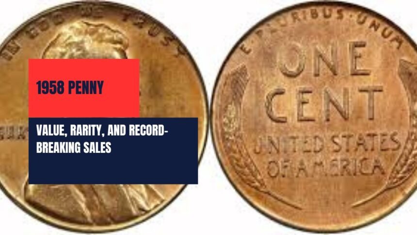 1958 Penny Value, Rarity, and Record-Breaking Sales