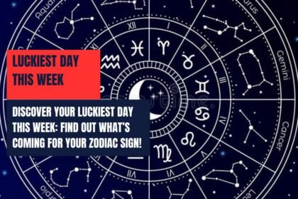 Discover Your Luckiest Day This Week: Find Out What’s Coming for Your Zodiac Sign!