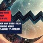 Aquarius New Moon Inspires Fresh Beginnings in Love: Weekly Horoscope January 27 - February 2, 2025